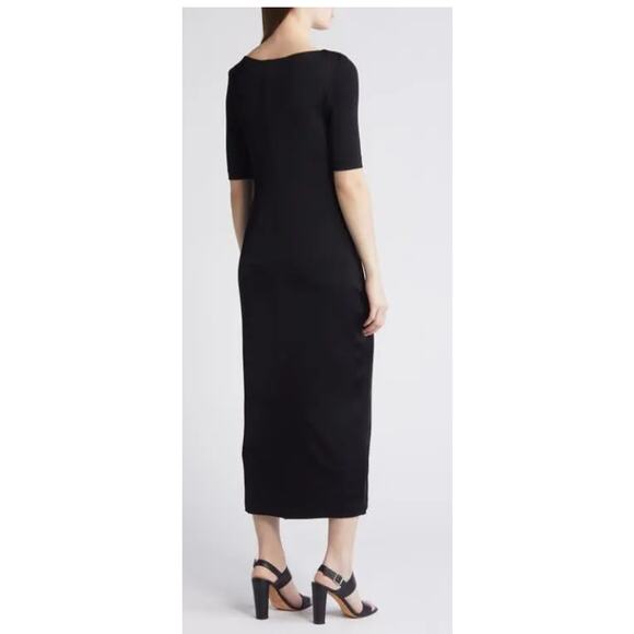 Hugo Boss Etalicy Midi Dress Size 4 New with Tags - Picture 4 of 7